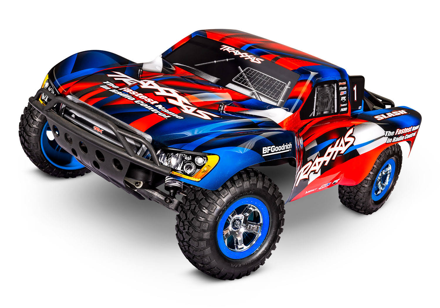 Traxxas 1/10 Slash 2WD RTR Short Course Truck - Red/Blue