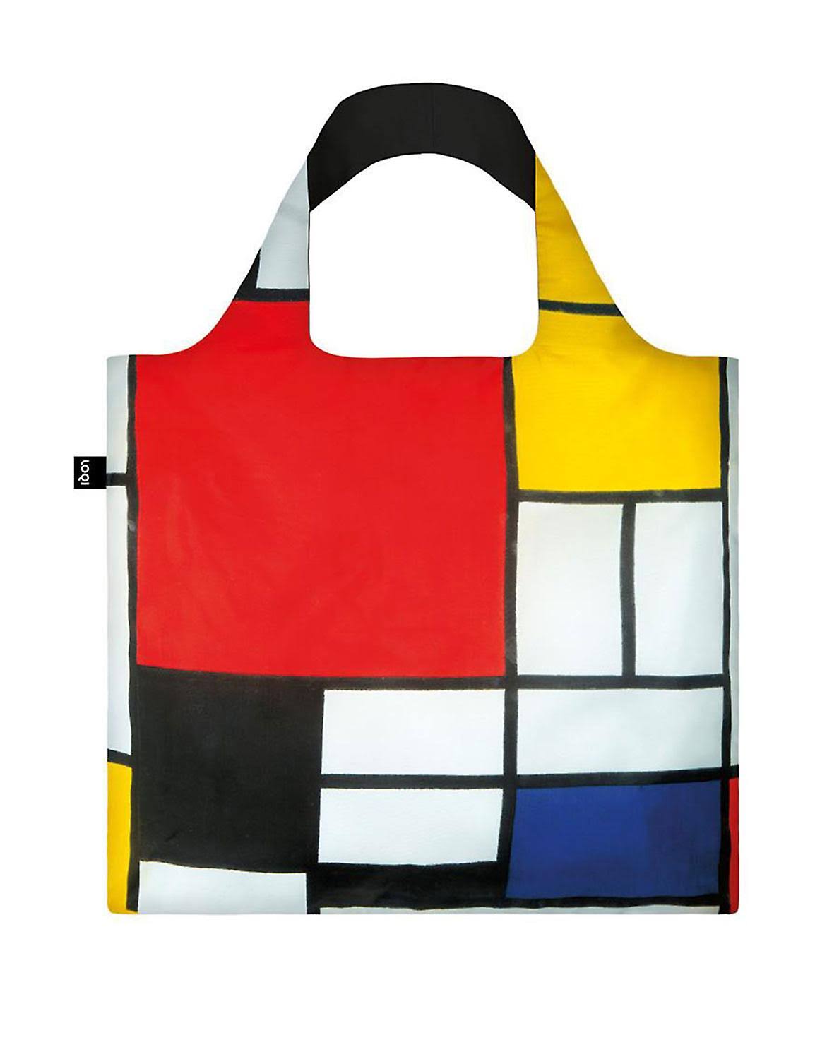 Loqi Museum Piet Mondrian Composition Reusable Shopping Bag