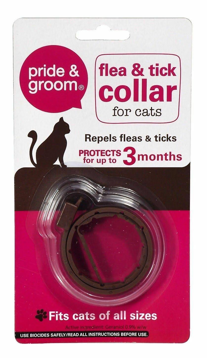 Pride & Groom Universal Flea & Tick Repel Treatment Cat Kitten Collar 3 Months
