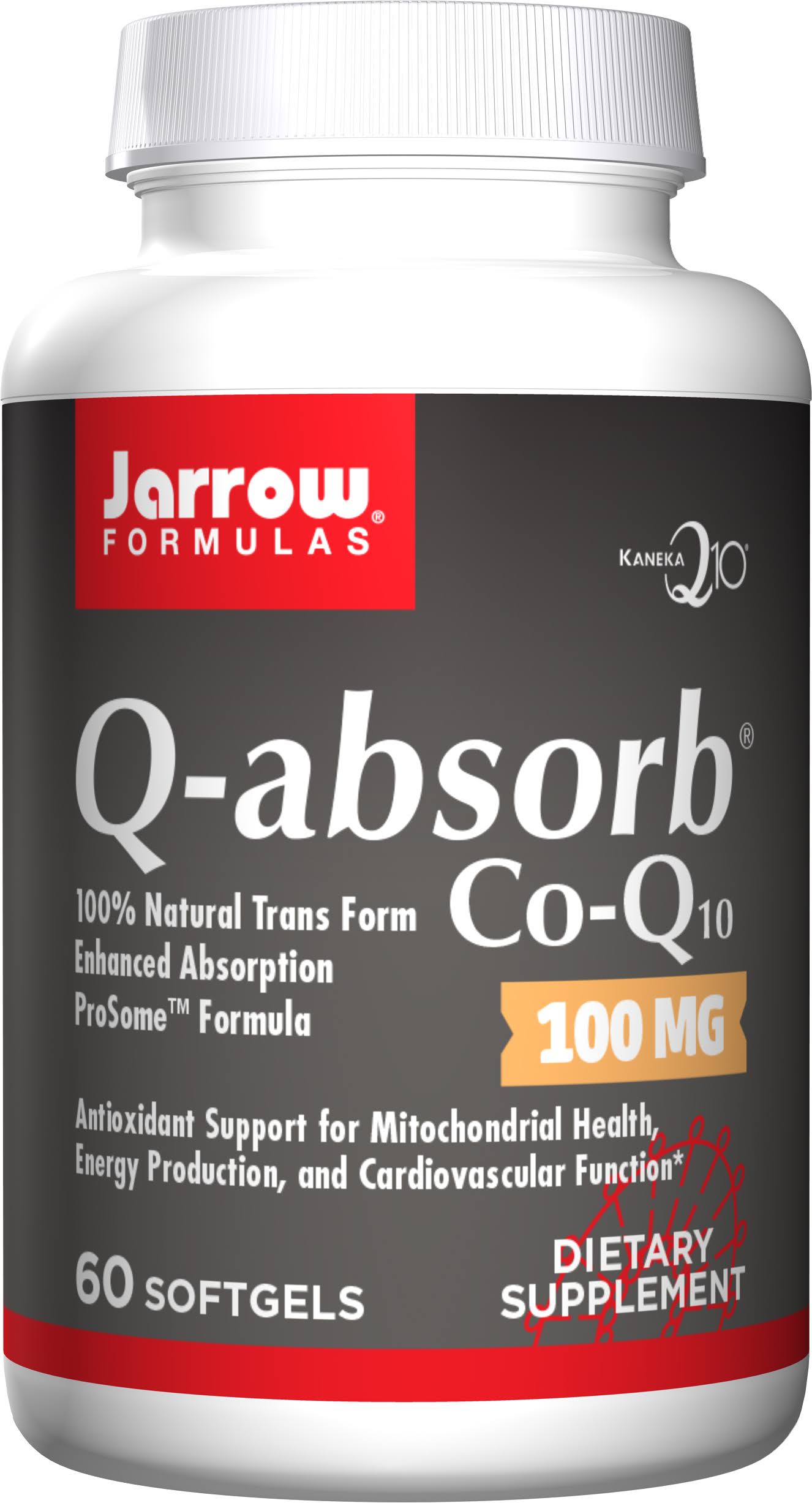 Jarrow Formulas Q-Absorb Co-Q10 - 100mg, 60ct