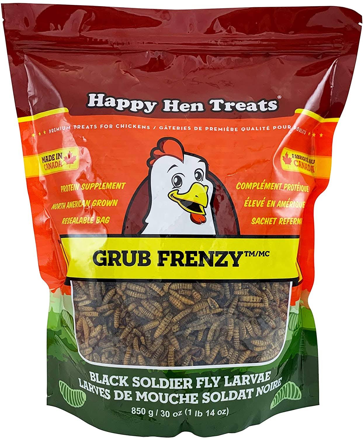 Happy Hen Grub Frenzy 30 oz