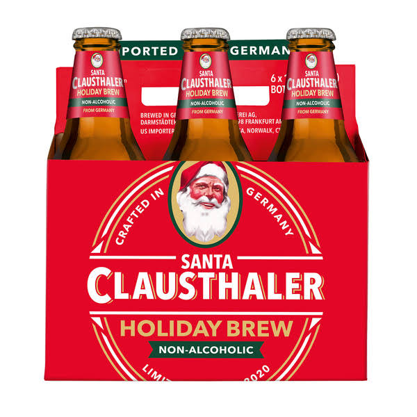 Clausthaler Santa Holiday Brew Non-Alcoholic