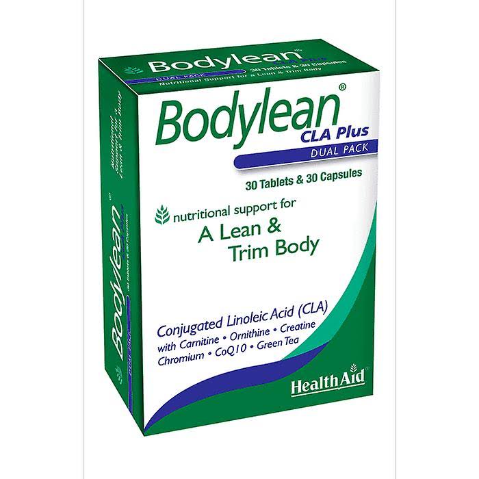 Healthaid Bodylean Cla Plus - 30 tablets, 30 capsules