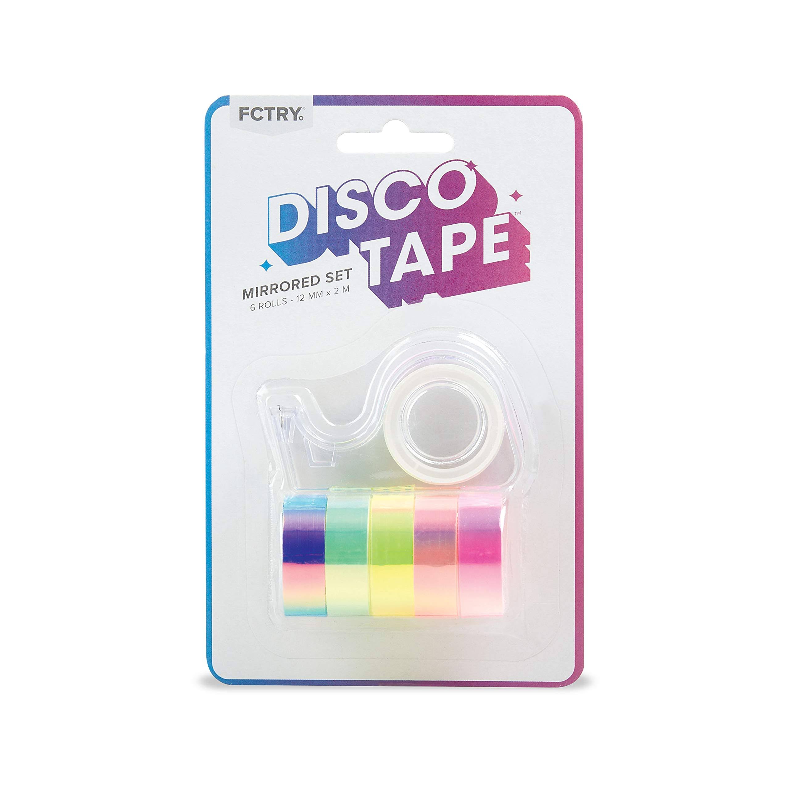 FCTRY Disco Tape for Packing or Crafting, Set of 1