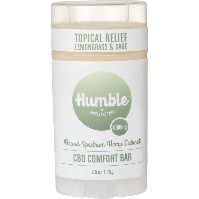 Humble Brands Comfort Bar CBD Lemongrass & Sage 2.5 Ounce