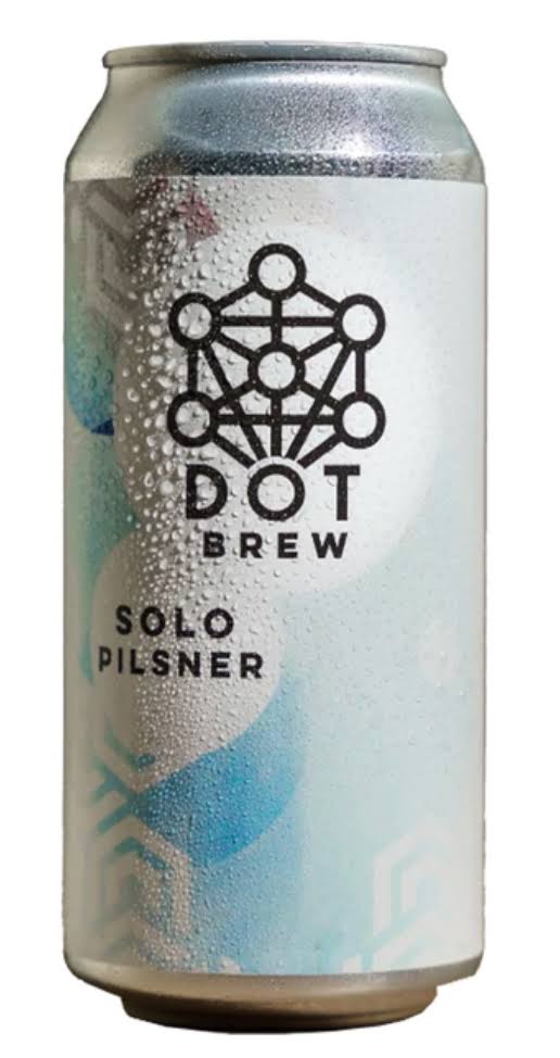 Dot Brew - Solo Pilsner 4.9% ABV 440ml Can
