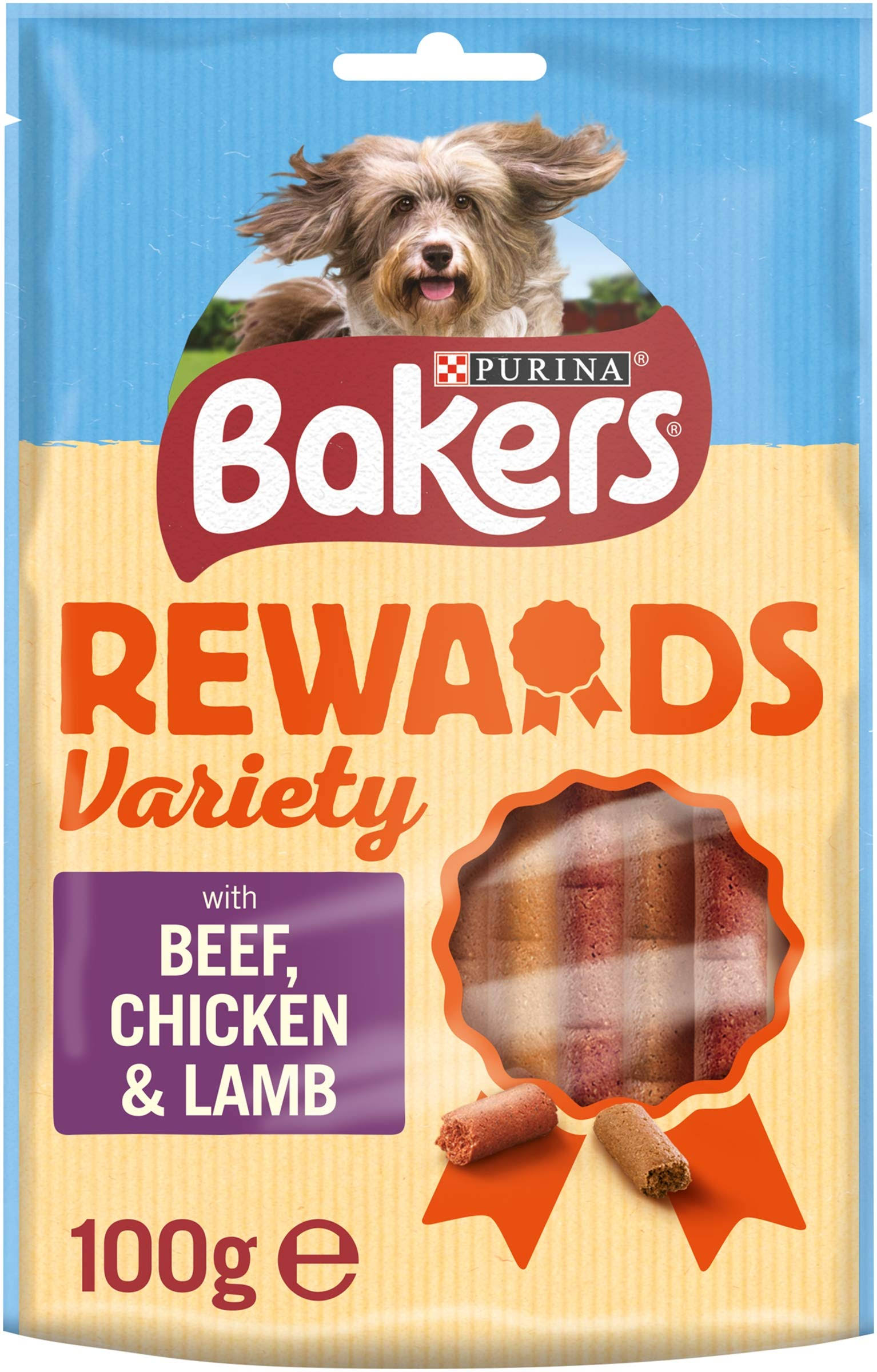 Bakers Rewards Dog Treats Variety 100g