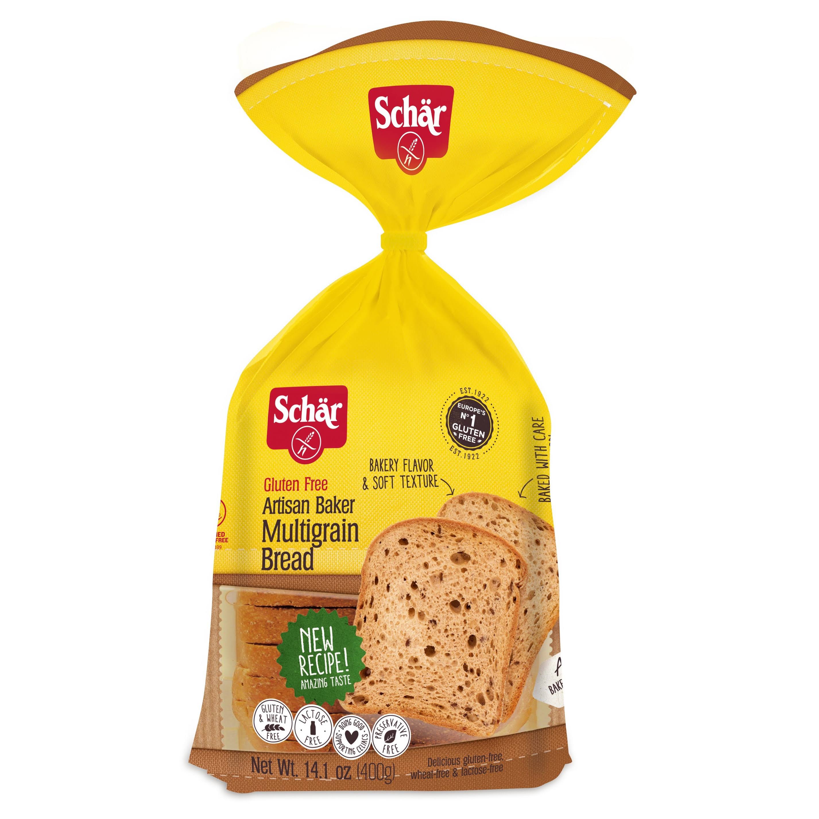 Schar Multigrain Bread, Gluten-Free, Artisan Baker - 14.1 oz