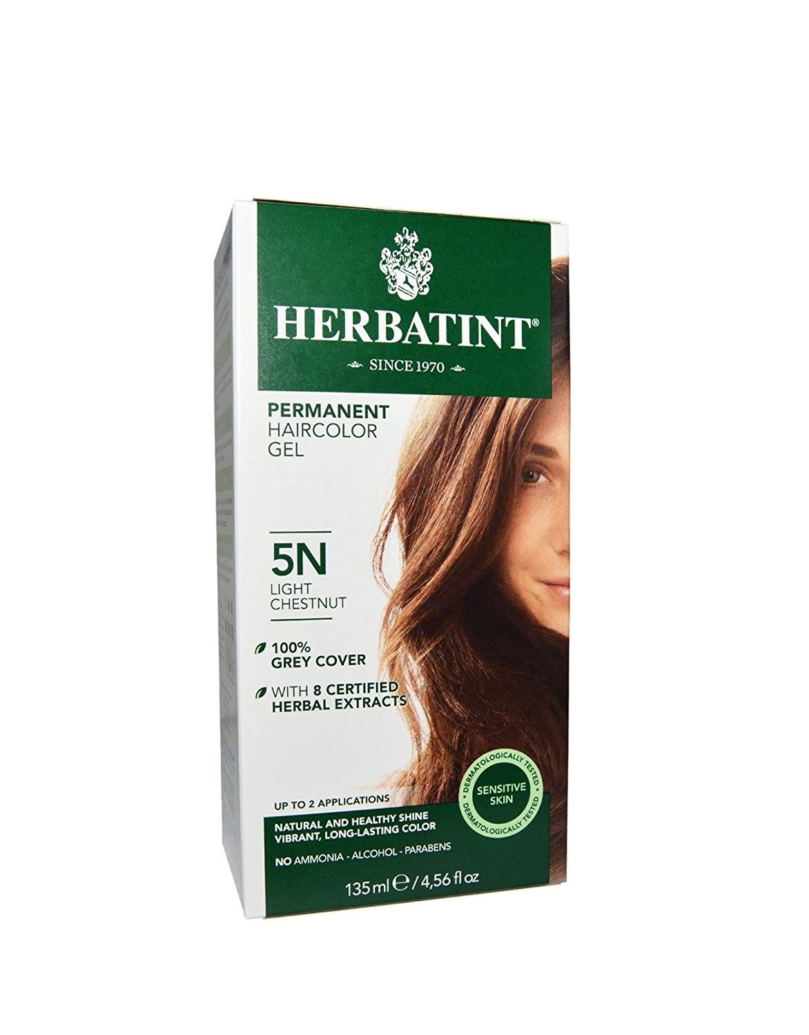 Herbatint Permanent Haircolour Gel - Aloe Vera, 135ml
