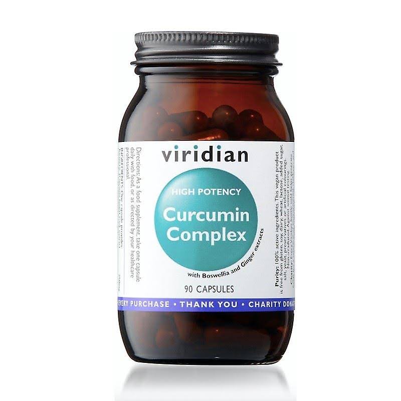 Viridian High Potency Curcumin Complex 90 Capsules