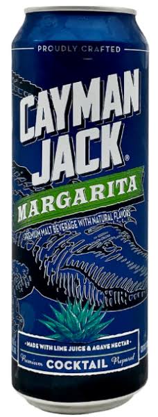 Cayman Jack Malt Beverage, Margarita - 19.2 fl oz