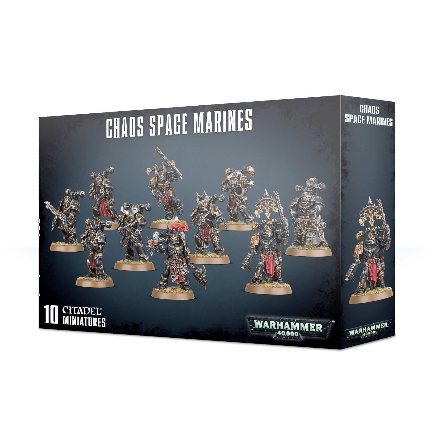 Warhammer 40K Chaos Space Marines Games Workshop