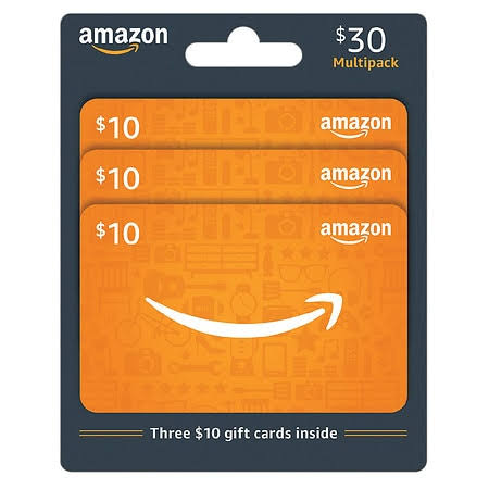 Amazon.com 3 Pack - Gift Cards - 1.0 ea