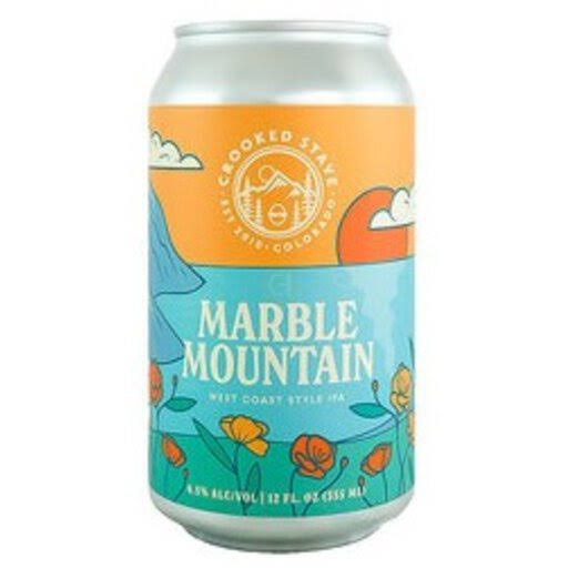Crooked Stave Marble Mountain India Pale Ale Colorado 12oz