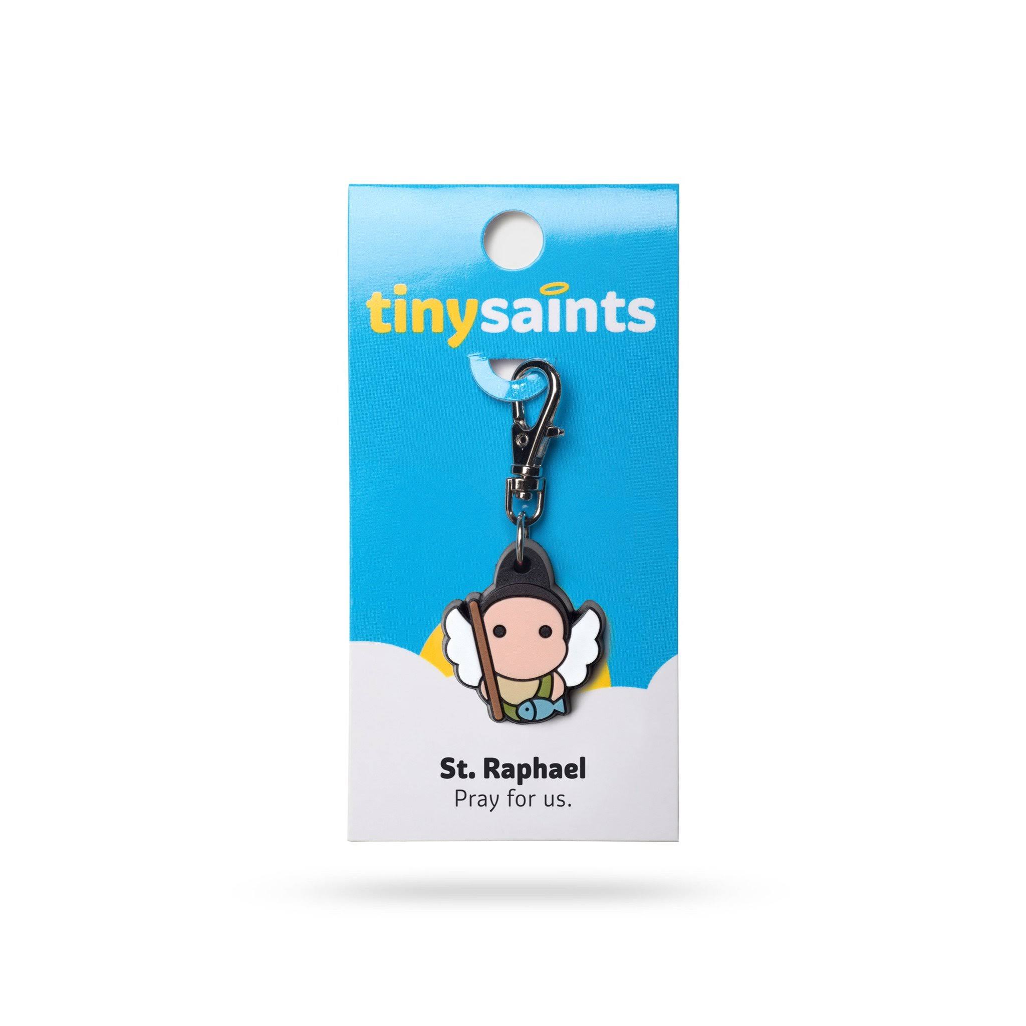 Tiny Saints St. Raphael Charm