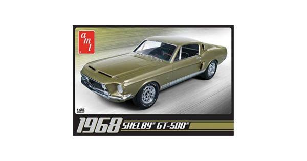 AMT 1968 Shelby GT500 Car Model Kit - 1:25 Scale