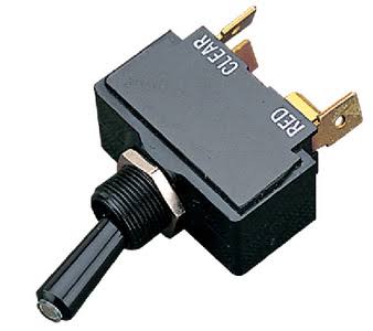 Sea Dog 30044047 Light Tip Toggle Switch - Black, 12V